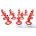 Subbuteo Andrew Table Soccer Olympiacos 2010-11 Greek Champions on WSB Professional bases
